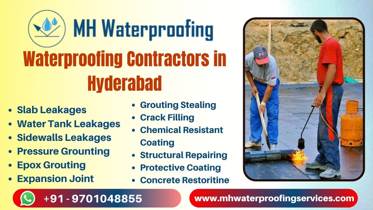 Waterproofing Contractors In Hyderabad