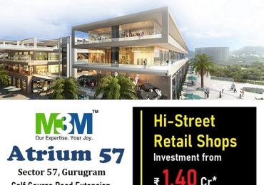 M3M Atrium Sector-57, Gurugram – New Launched Commercial Project
