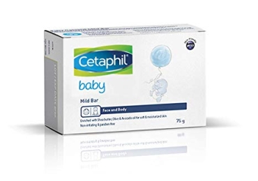 Cetaphil Baby Mild Bar, (75GM)