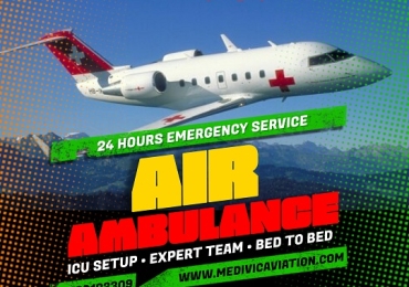 Take Top-Notch Air Ambulance Service in Guwahati with ICU Care
