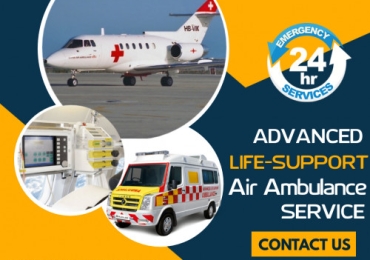 Book Air Ambulance Service in Raipur by Medivic with Tremendous Help & Care