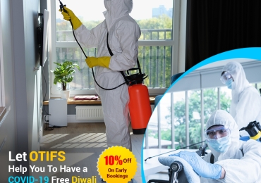 Cleaning and Sanitization Services – Flat 10% Discount on Early Bookings Before Diwali