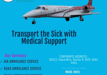 King Air Ambulance Service in Bhopal with ICU Conveniences at Genuine Cost