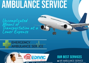 Obtain Air Ambulance Service in Bangalore via Medivic with All-Inclusive Clinical Support