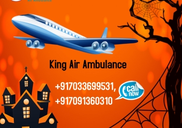 Get Advanced Ventilator Setup in Guwahati by King Air Ambulance