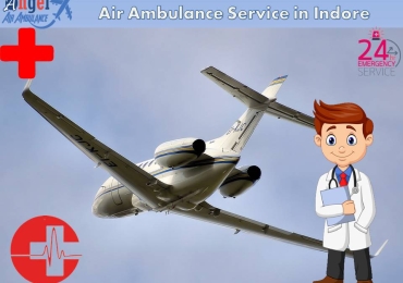 Now Quick Emergency Patient Transfer in Indore by Angel Air and Train Ambulance