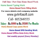 Full Time/Part Time Home Based Data Entry Jobs, Home Based Typing Work