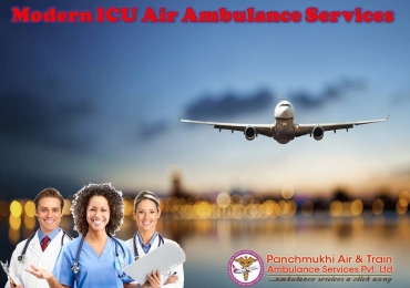 Book Now Air Ambulance in Patna with Superior Medical Staff