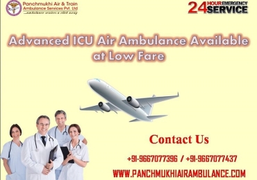 Available Completely Secure Emergency Air Ambulance Service in Jamshedpur