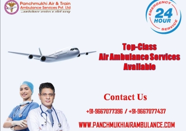 Avail Air Ambulance Service in Patna with Primary Medical Support