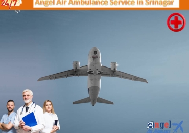 Angel Air and Train Ambulance Service in Srinagar for the Professional Medical Crew