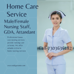 Nursing Care, Full Time Nurse, 24 Hours Nurse for Home