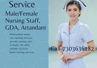 female nurse for home care