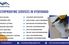 Waterproofing Services in Hyderabad