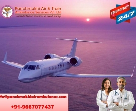 Relocate Your Ill Patient via Panchmukhi Air Ambulance Service in Bhubaneswar
